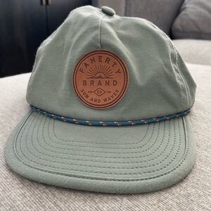 Faherty men’s green hat